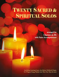 20 Sacred and Spiritual Solos Clarinet and Piano cover Thumbnail